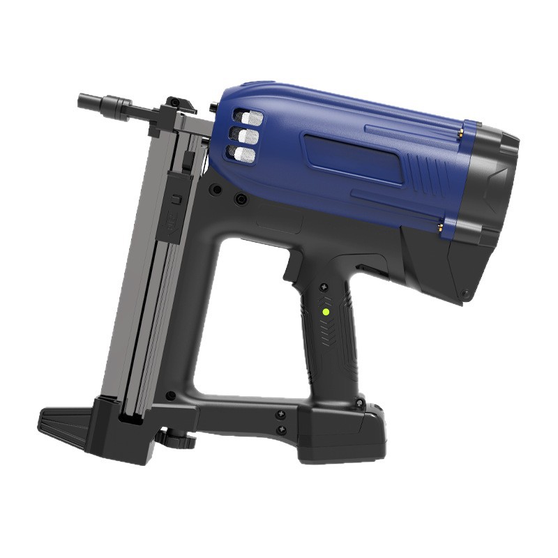 Heavy Equipment Electrician - Industrial Pneumatic Nail Gun Concrete Wall
