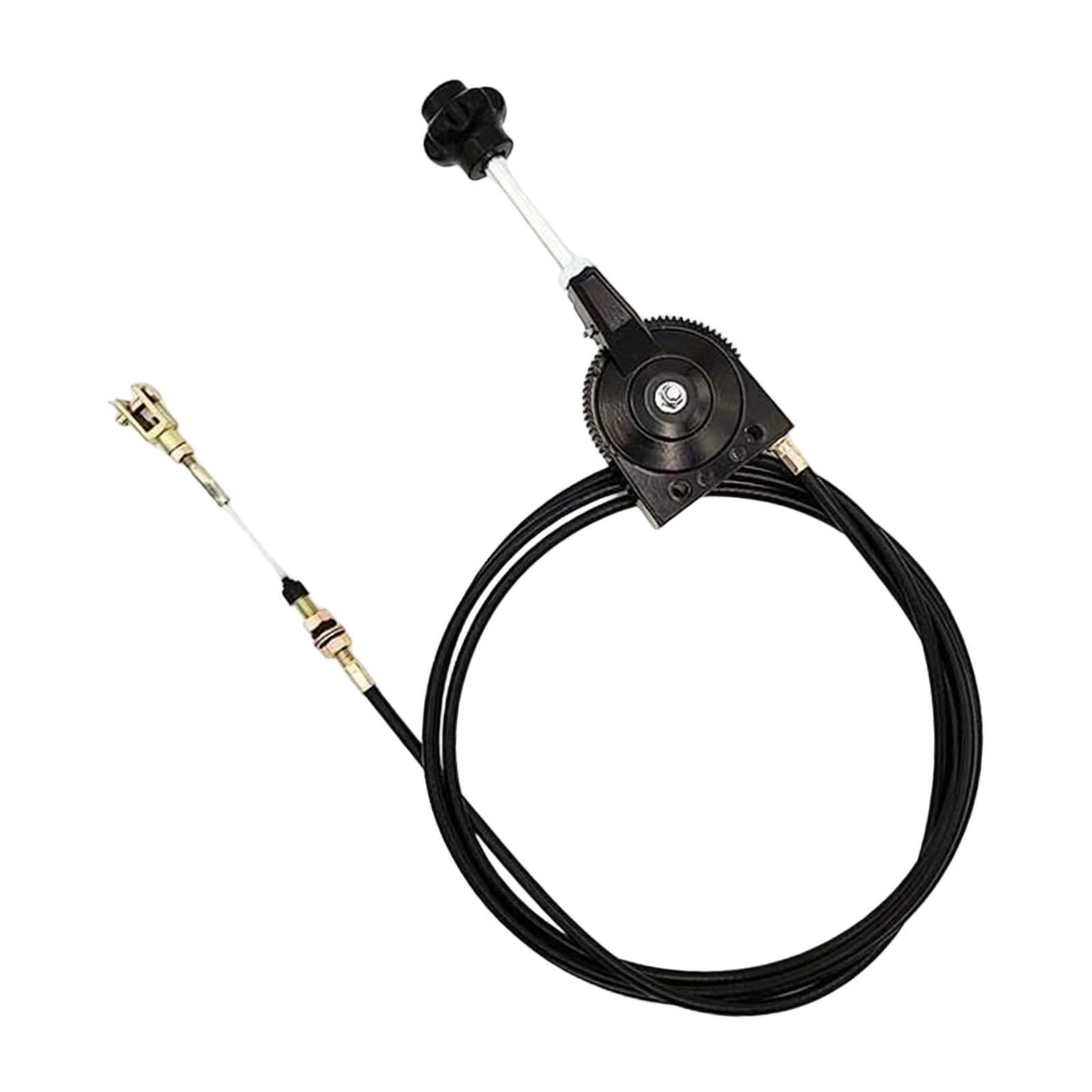Heavy Equipment Mixer - Excavator Manual Throttle Cable Steel Heavy