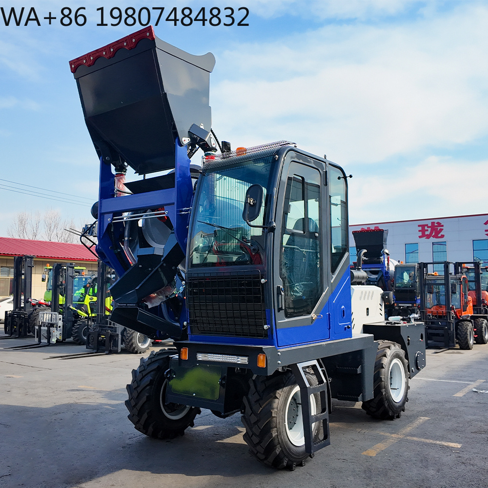 2.6CBM Heavy Duty  Self Loadin - đánh giá và giá Heavy Equipment Mixer