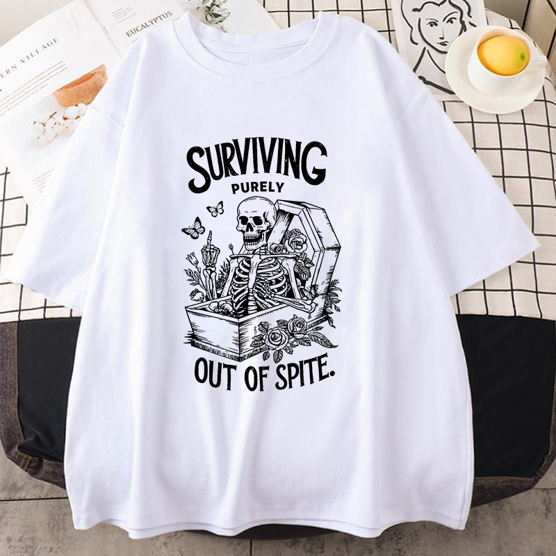 Funny Surviving Purely Out of  - đánh giá và giá Heavy Equipment Operator Shirts