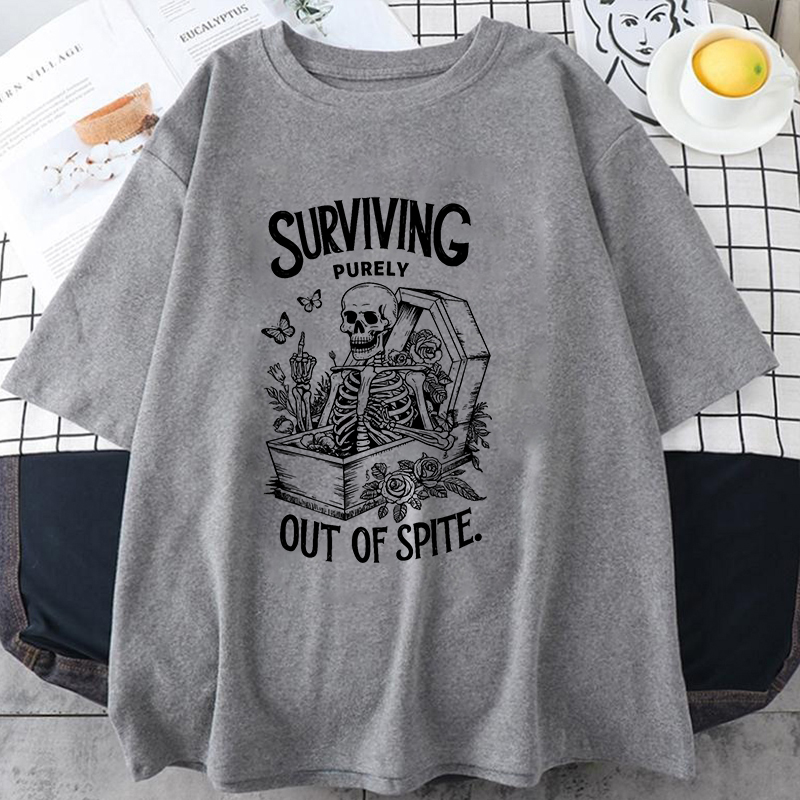 Funny Surviving Purely Out of  - đánh giá và giá Heavy Equipment Operator Shirts