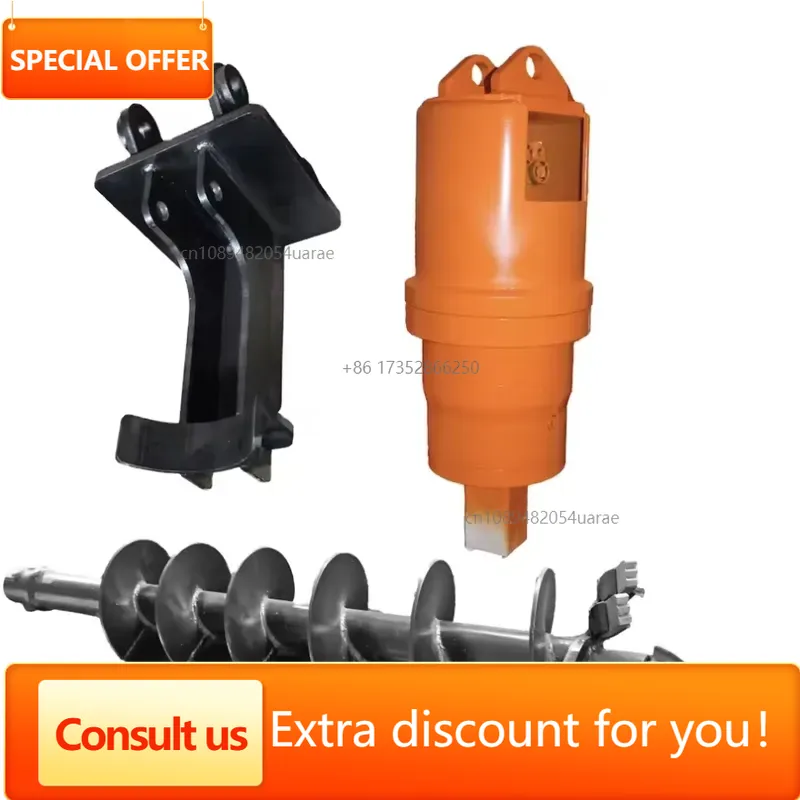 Hydraulic Earth Auger Drill At - đánh giá và giá Auger Drill Attachment