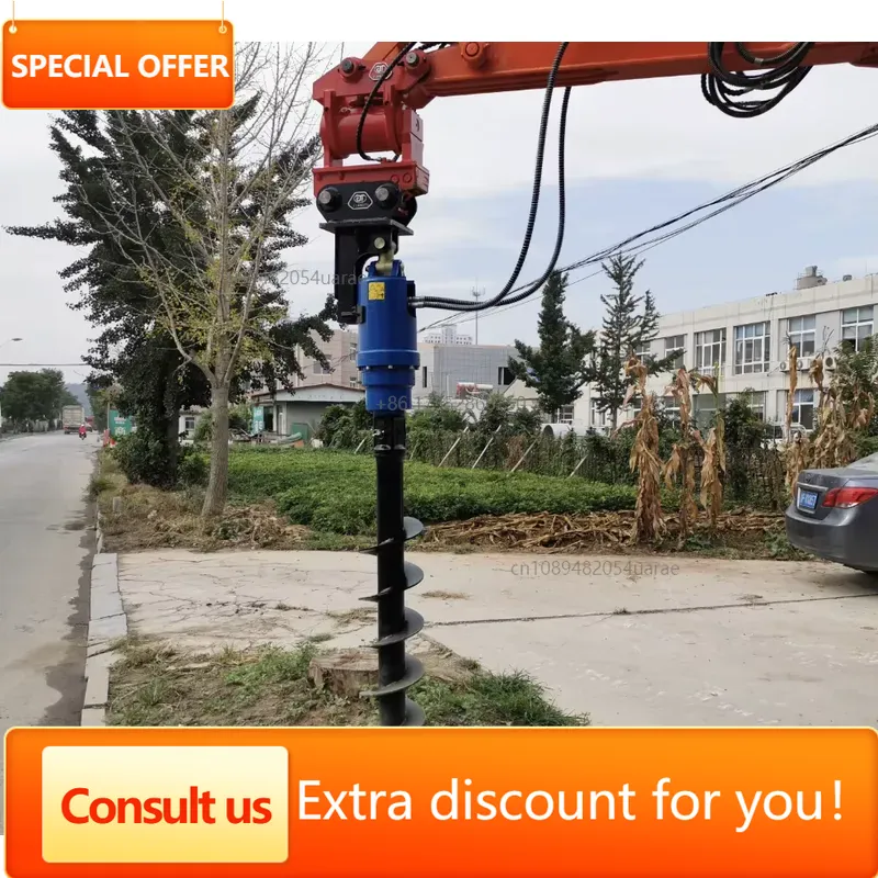 Hydraulic Earth Auger Drill At - đánh giá và giá Auger Drill Attachment