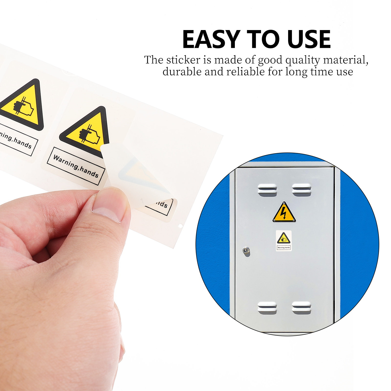10Pcs Warning Hands Pinching S - đánh giá và giá Heavy Equipment Warning Sign