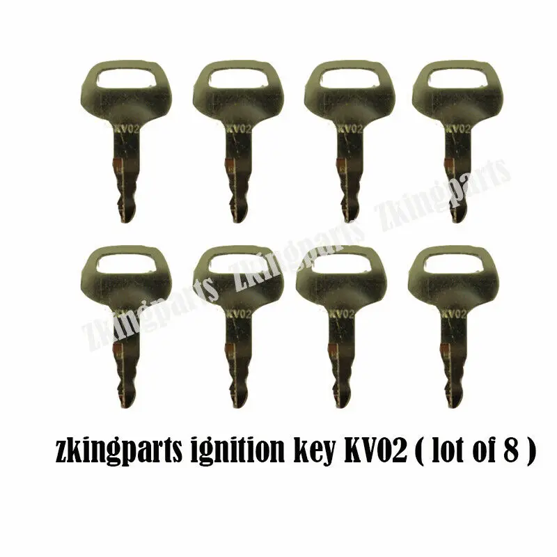 8pcs Heavy Equipment Key with  - đánh giá và giá Heavy Equipment Logos