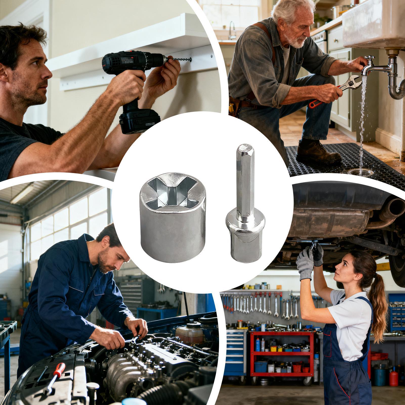 Trailer Jack Drill Adapter Uni - đánh giá và giá Auger Drill Attachment