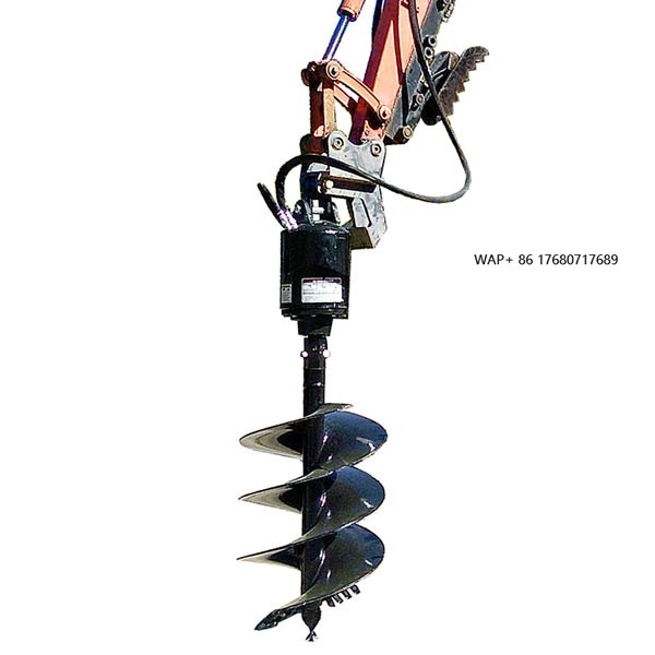 Excavator Attachments Hydrauli - đánh giá và giá Auger Drill Attachment