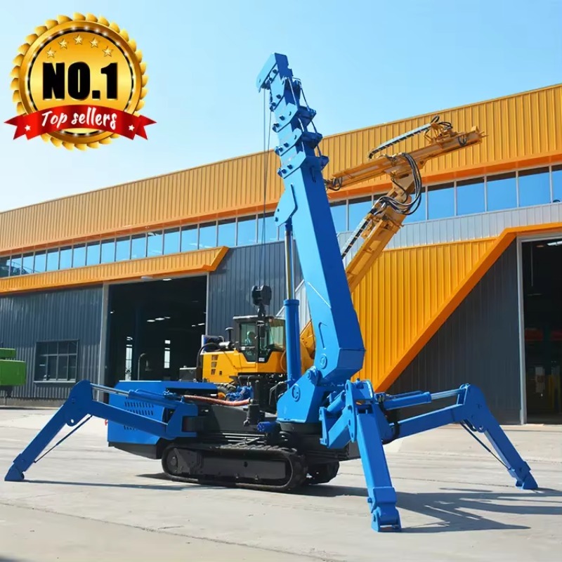 8T Hydraulic Spider Crane Heav - đánh giá và giá Heavy Equipment In Construction